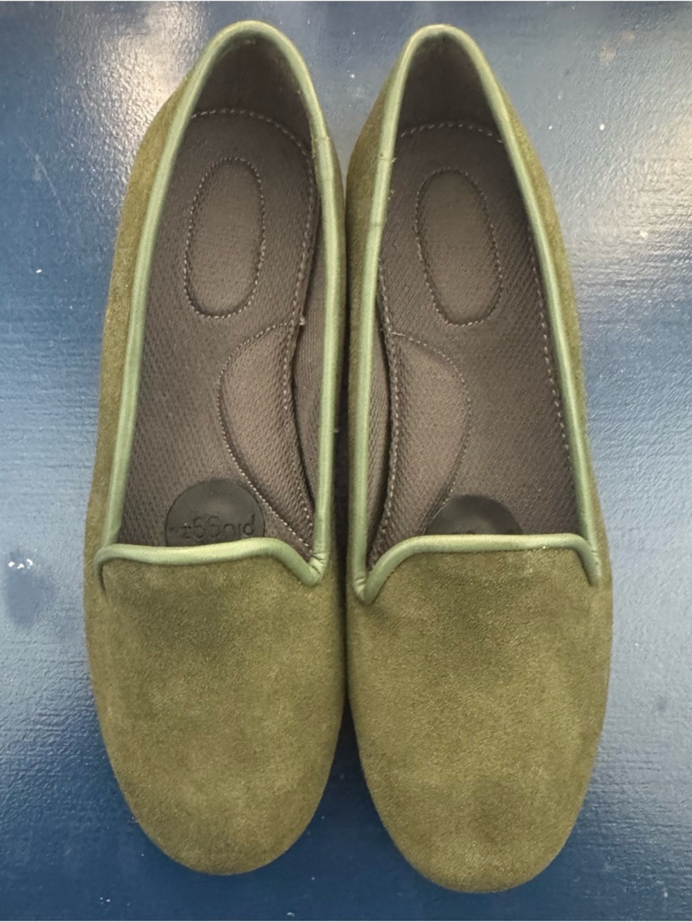 Olive Green pluggz 7womens
